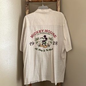 Disney parks button down